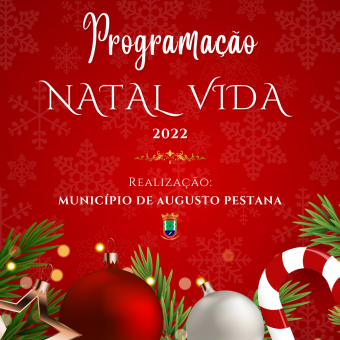 Programação Natal Vida 2022 Programação Natal Vida 2022
