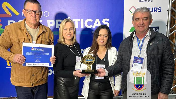 Augusto Pestana conquista 1º lugar no Prêmio Boas Práticas com o projeto “EduSport”
